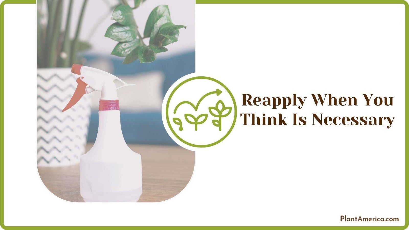 White Spray Bottle of Alcohol In front of A Plant Plant America