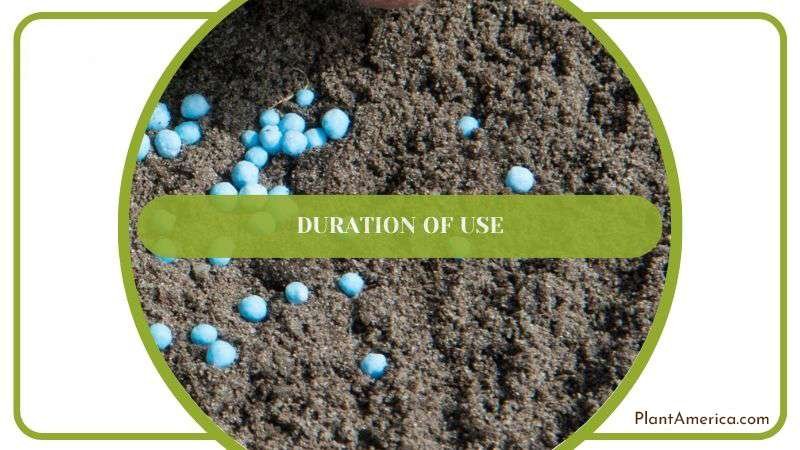 Duration of Use of Miracle Gro