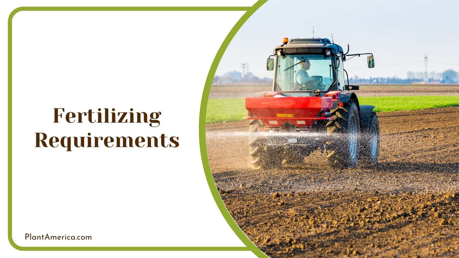 Fertilizing The Farm With Tractor Plant America Fertilizing The Farm With Tractor Plant America