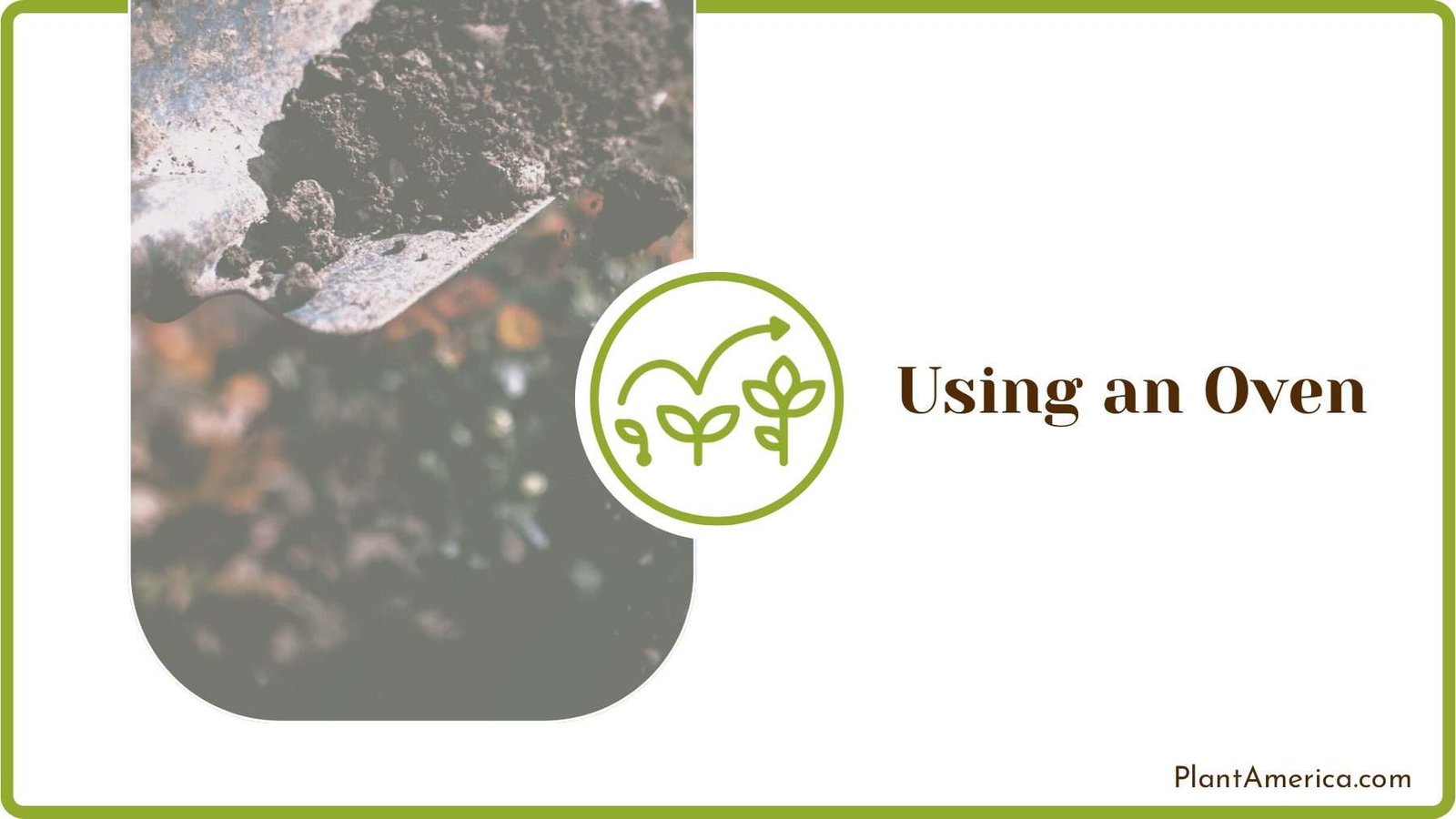Sterilizing Soil Using an Oven Plant America