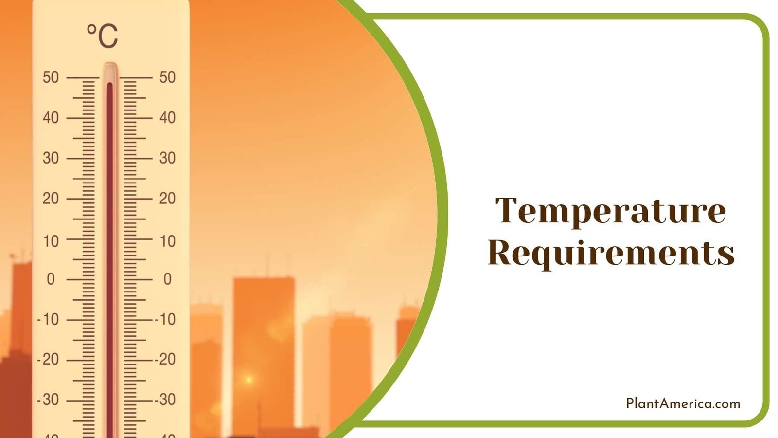 Wooden Thermometer On a City Background Plant America Wooden Thermometer On a City Background Plant America