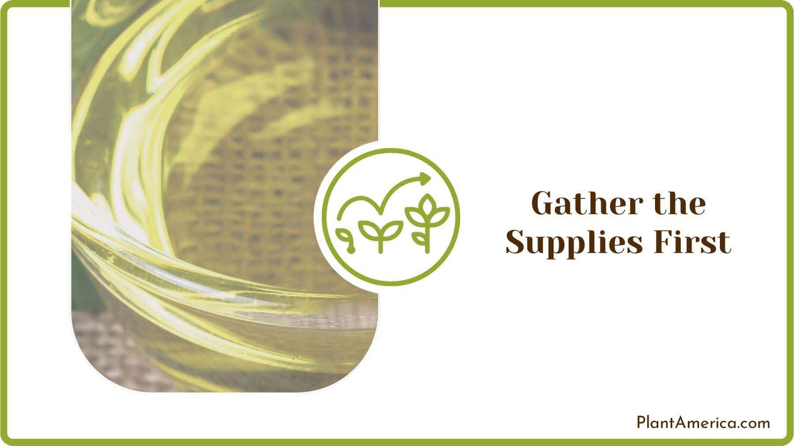 Gathering the Supplies First Plant America Gathering the Supplies First Plant America