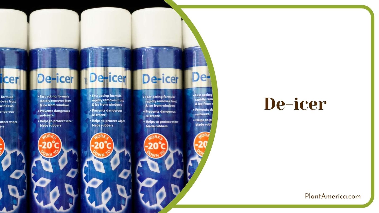 De icer Bottles Plant America
