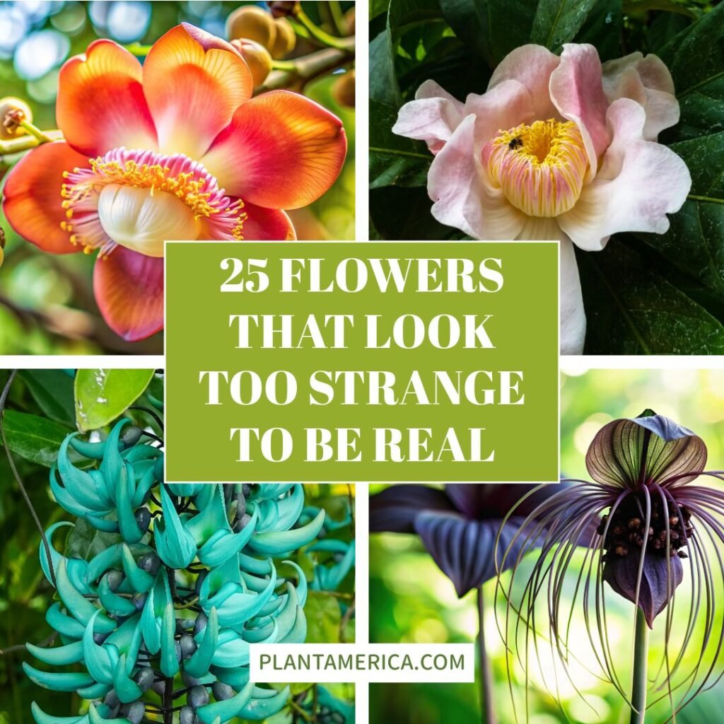 25 Rare Tropical Flowers That Look Too Strange to Be Real